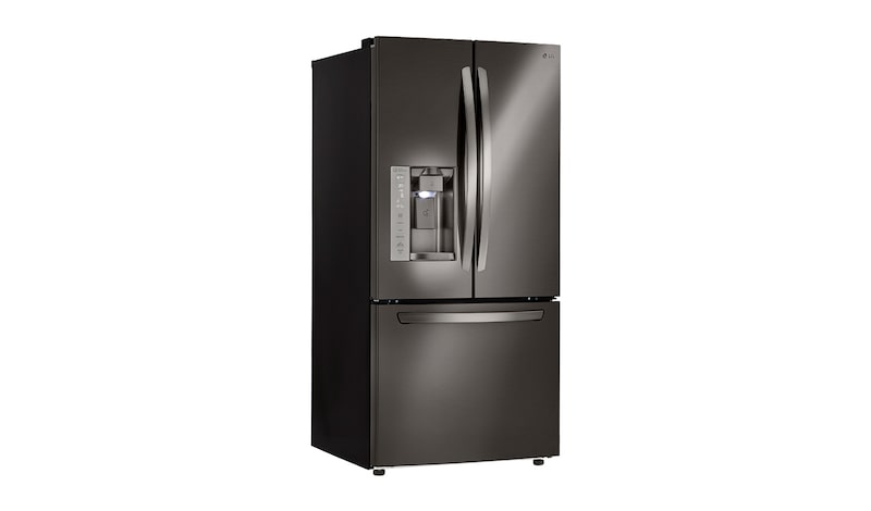 LG 33" Black Stainless Steel French Door Refrigerator, 24 cu.ft., LFXS24623D